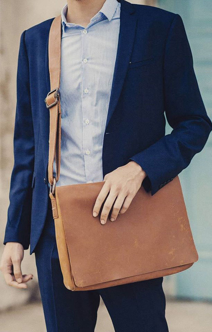 Homme sac